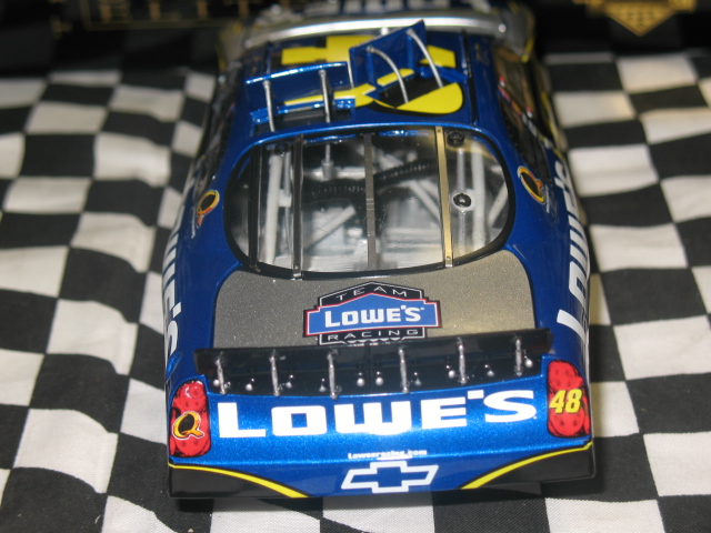 24 Jimmie Johnson #48 2007 Trackside Owners Elite Car 